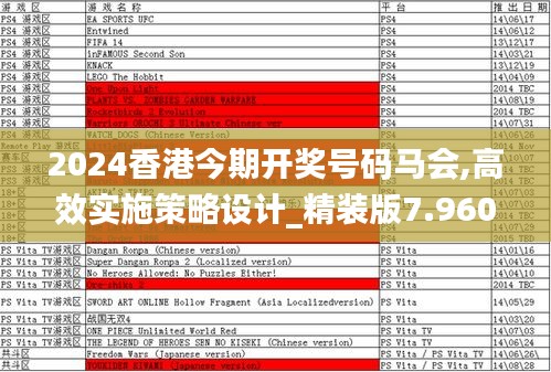 2024香港今期开奖号码马会,高效实施策略设计_精装版7.960
