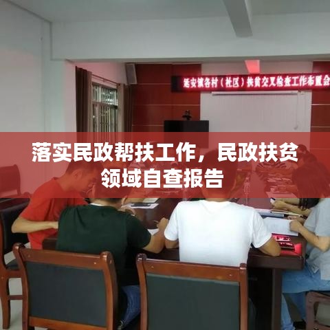 落实民政帮扶工作，民政扶贫领域自查报告 